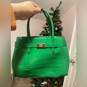 Faux Croc - Kate Spade Satchel